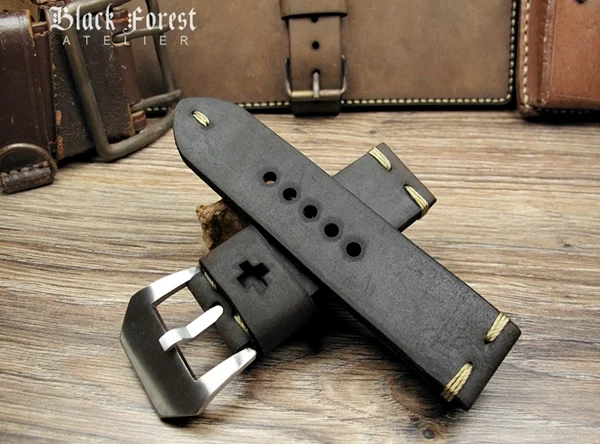 BF15 Vintage Traditional Style Strap size 22mm/24mm/26mm/28mm – image 9